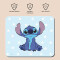 Tapis de souris Stitch  bleu 220x180 mm - miniature variant 1