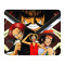Tapis de souris Luffy - One Piece - multicouleur 8.2x9.5 cm - miniature