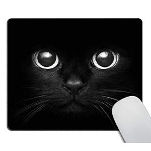 Tapis de souris Chat noir 240x200 mm