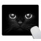 Tapis de souris Chat noir 240x200 mm - miniature