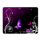 Tapis de souris Papillon violet 24x20 cm - miniature
