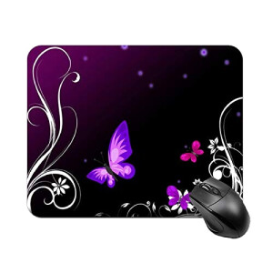 Tapis de souris Papillon violet 200x240 mm