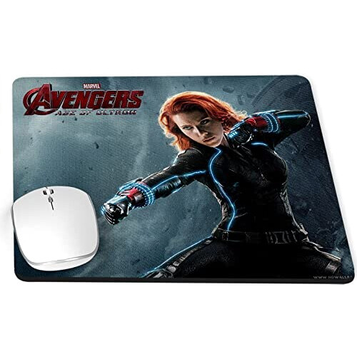 Tapis de souris Avengers noir