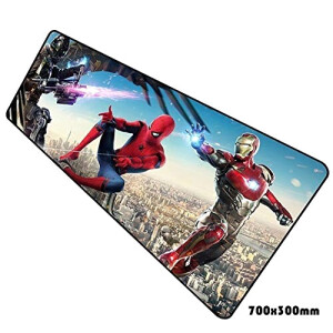 Tapis de souris Spider-man rose xl 700x300 mm