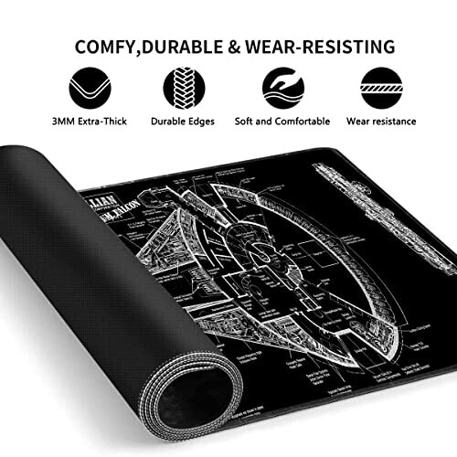 Tapis de souris Star Wars XXL 900x400 mm variant 0 