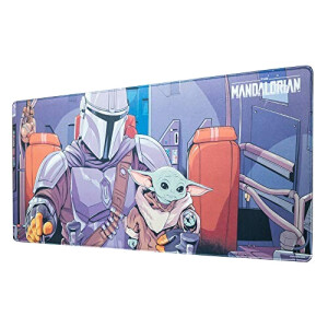 Tapis de souris Yoda, Le Mandalorian - Star Wars -  - the XXL 80x35 cm