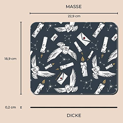 Tapis de souris Harry Potter multicouleurouge 220x180 mm variant 1 