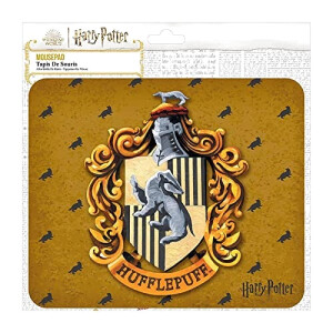 Tapis de souris Poufsouffle - Harry Potter - gold 23.5x19.5 cm
