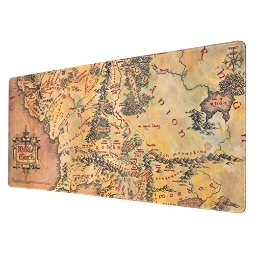 Tapis de souris Frodon Sacquet - Le Seigneur des anneaux - XXL 80x35 cm