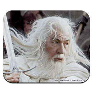 Tapis de souris Gandalf - Le Seigneur des anneaux - blanc