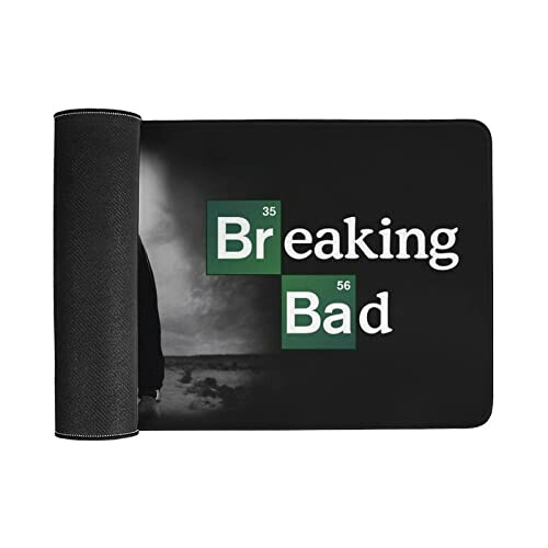 Tapis de souris Breaking Bad crime movie poster drugmaker 40x75 cm variant 1 