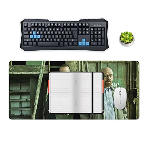 Tapis de souris Breaking Bad crime movie poster drugmaker 40 x 90 40x90 cm variant 2 