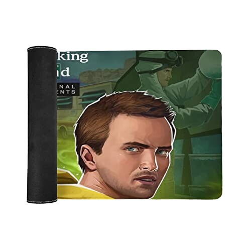 Tapis de souris Breaking Bad crime movie poster drugmaker 40 x 90 40x90 cm variant 1 