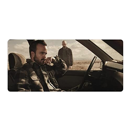 Tapis de souris Breaking Bad crime movie poster drugmaker 40 x 90 40x90 cm