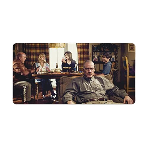 Tapis de souris Breaking Bad crime movie poster drugmaker 30x60 cm