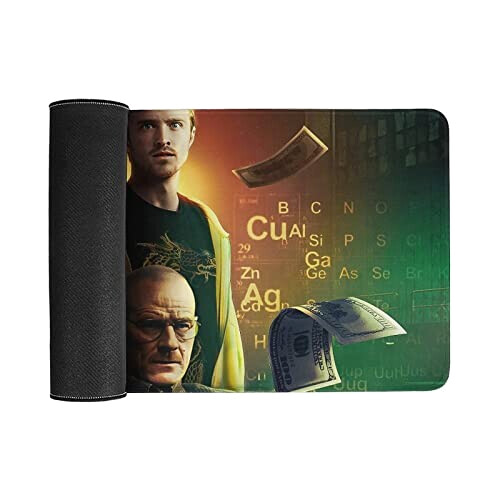 Tapis de souris Breaking Bad crime movie poster drugmaker 30x60 cm variant 1 