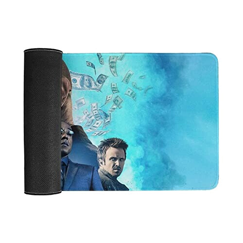 Tapis de souris Breaking Bad crime movie poster drugmaker 30x60 cm variant 1 