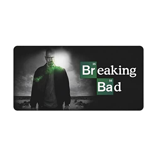 Tapis de souris Breaking Bad crime movie poster drugmaker 30x60 cm