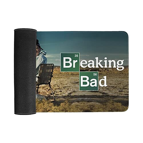 Tapis de souris Breaking Bad crime movie poster drugmaker 30x60 cm variant 1 