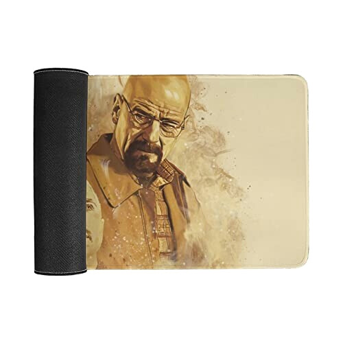 Tapis de souris Breaking Bad crime movie poster drugmaker 40 x 75 40x75 cm variant 1 