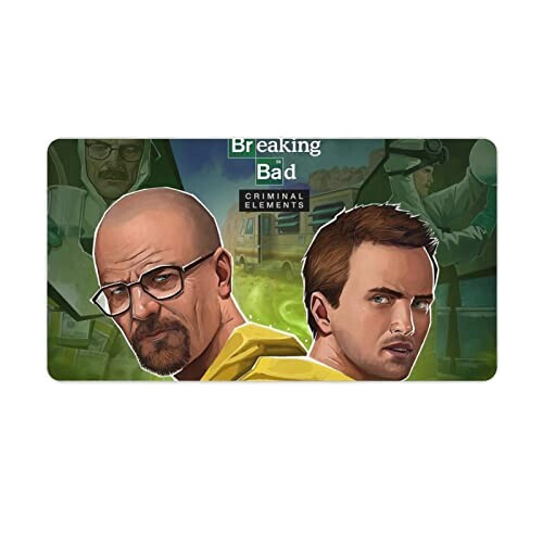 Tapis de souris Breaking Bad crime movie poster drugmaker 40 x 75 40x75 cm