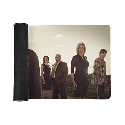Tapis de souris Breaking Bad crime movie poster drugmaker 40x90 cm variant 1 