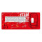 Tapis de souris La casa de papel rouge 80x35 - miniature
