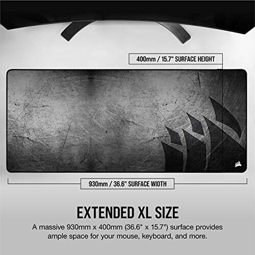 Tapis de souris Game of Thrones noir/gris xl variant 3 