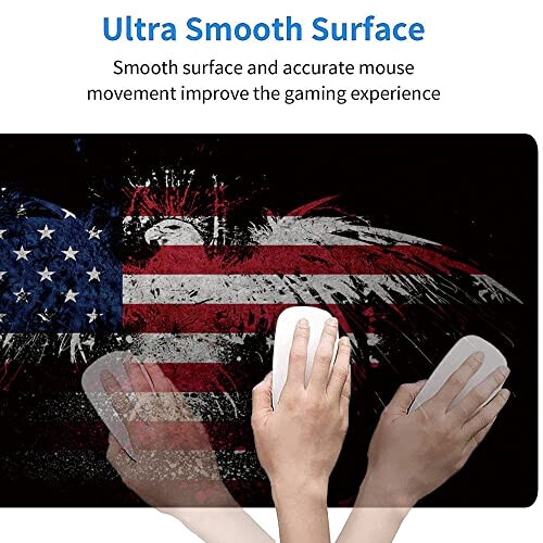 Tapis de souris Game of Thrones -american flag eagle XXL 800x300 mm variant 2 