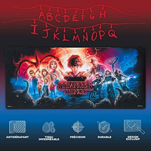 Tapis de souris Stranger things XXL 80x35 cm variant 1 