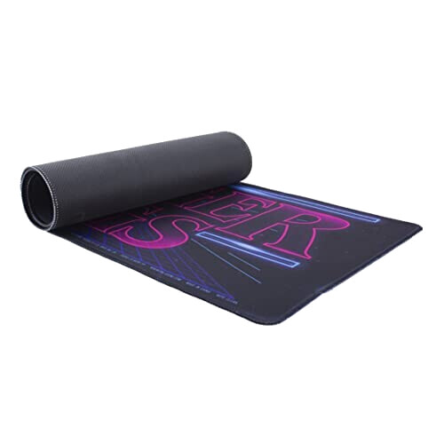 Tapis de souris Stranger things sous-main rétro avec logo arcade XXL 80x30 cm variant 4 