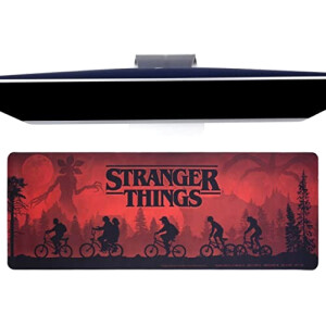 Tapis de souris Stranger things logo desk mat | officially licensed merchandise | horror movie merchandise from the netflix original series xl 30x80 cm