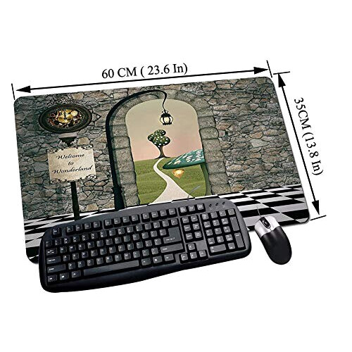 Tapis de souris Alice au pays des merveilles style 60x35 35x60 cm variant 1 