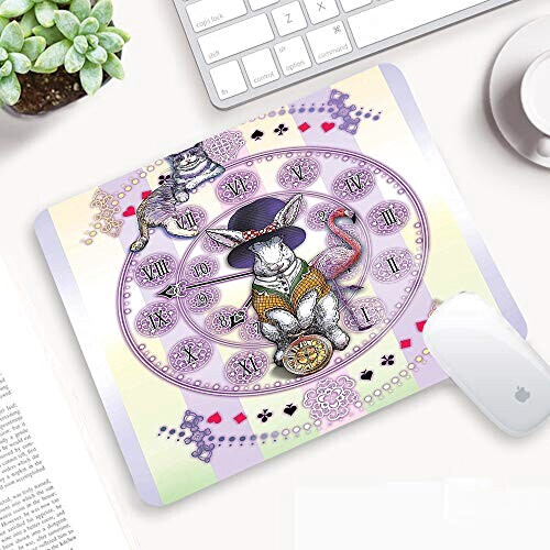 Tapis de souris Lapin blanc - Alice au pays des merveilles - style 25x32 cm variant 1 