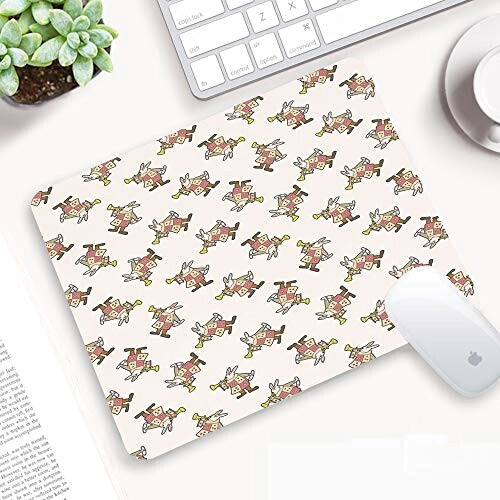 Tapis de souris Lapin blanc - Alice au pays des merveilles - style 25x32 cm variant 0 
