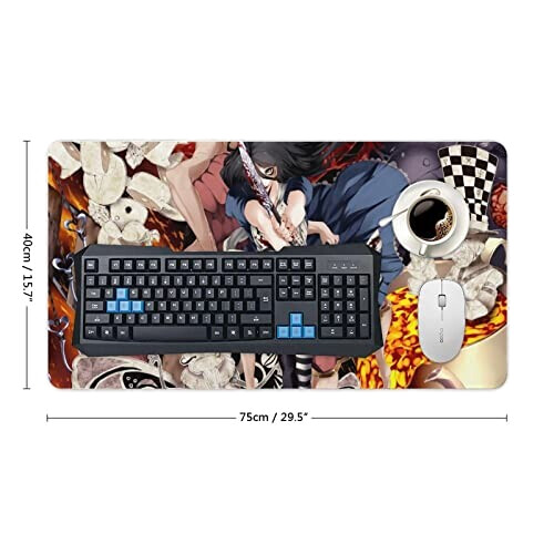 Tapis de souris Alice au pays des merveilles anime  40 x 75 40x75 cm variant 0 