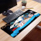 Tapis de souris Lapin blanc - Alice au pays des merveilles - noire 60x35 35x60 cm - miniature variant 1