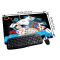 Tapis de souris Lapin blanc - Alice au pays des merveilles - noire 60x35 35x60 cm - miniature variant 2