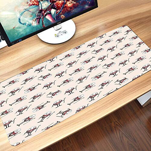Tapis de souris Alice au pays des merveilles style 60x35 35x60 cm