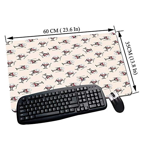 Tapis de souris Alice au pays des merveilles style 60x35 35x60 cm variant 1 