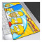 Tapis de souris Simpsons 800x300 mm - miniature