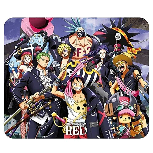 Tapis de souris One Piece noir 23.5x19.5 cm