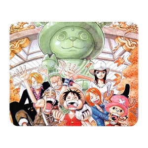 Tapis de souris Chopper - One Piece - multicouleur 8.2x9.5 cm
