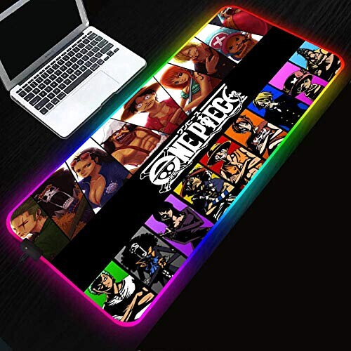 Tapis de souris Luffy - One Piece - luffis XXL LED 300x600 mm