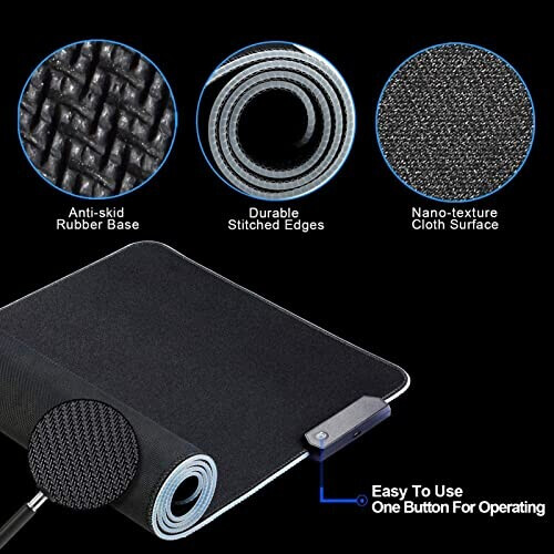Tapis de souris One Piece style XXL LED 900x400 mm variant 6 