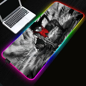 Tapis de souris Luffy - One Piece - luffis XXL LED 300x800 mm
