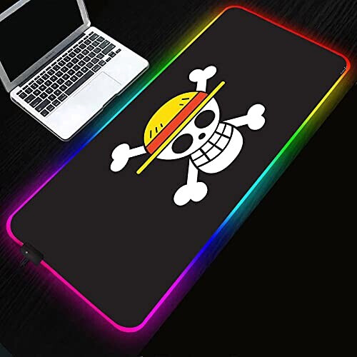 Tapis de souris Luffy - One Piece - luffis LED 300x800 mm