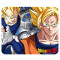 Tapis de souris Vegeta, Goku - Dragon Ball - 23.5x19.5 cm - miniature