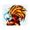 Tapis de souris Goku, Kame - Dragon Ball - 200x240 mm - miniature variant 1
