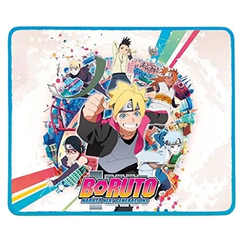 Tapis de souris Naruto noir 32x27 cm